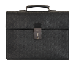 Briefcase GG, Leather, Black, [Lock Code 000], 34044, DB, 3*